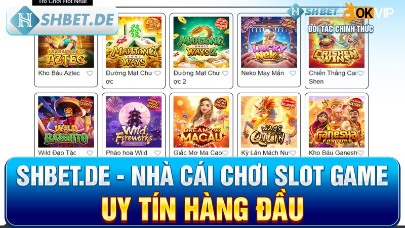 shbetv.net - Nhà cái chơi slot game uy tín hàng đầu